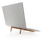 Support pour tablette et ordinateur en bambou personnalisable - Thane | pandacolach - thumb - 3