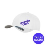 Casquette publicitaire baseball avec sticker | FLEXFIT® - Basti Kid | pandacola - thumb - 2