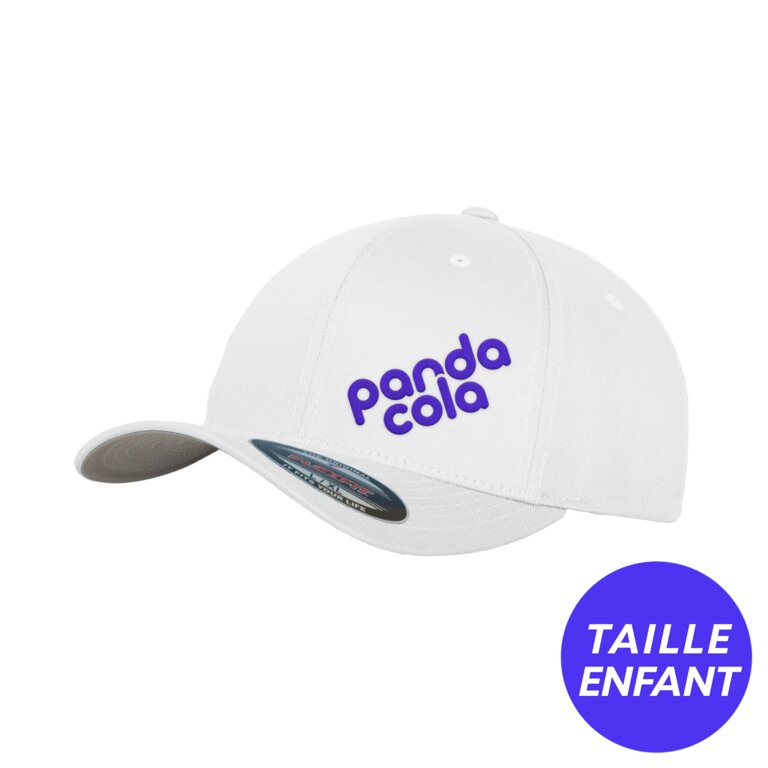 Casquette publicitaire baseball avec sticker | FLEXFIT® - Basti Kid | pandacolach