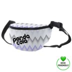 Sac banane personnalisé rPET en sublimation avec compartiment zippé - Asso | pandacolach - thumb - 1