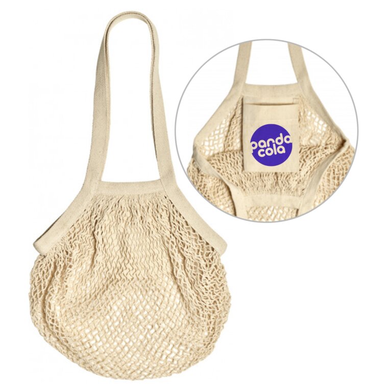 Sac filet pour les courses en coton - Pasti | pandacola