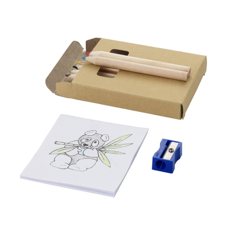 Set de coloriage personnalisable 8 pièces - Daissine | pandacolach