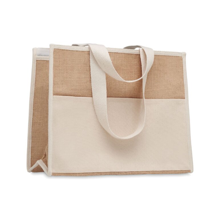 Sac réfrigérant publicitaire en jute - Refwadi | pandacolach