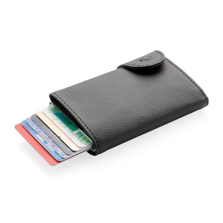 Porte-cartes/portefeuille personnalisé anti RFID - C-Secure | pandacolach
