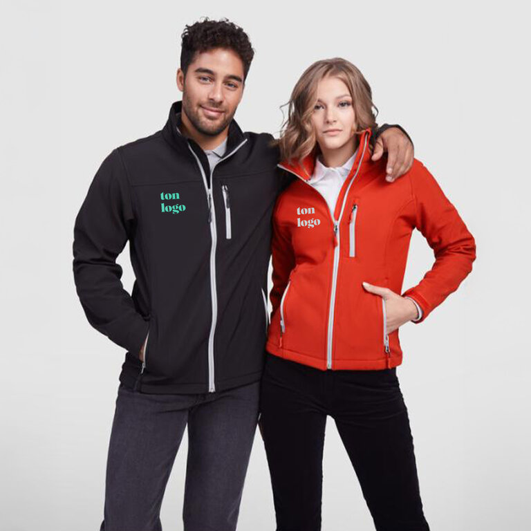 Veste softshell personnalisée en polyester 300 gr/m² - Antica | pandacolach
