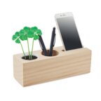 Support de bureau personnalisé en bois - Codera | pandacola - thumb