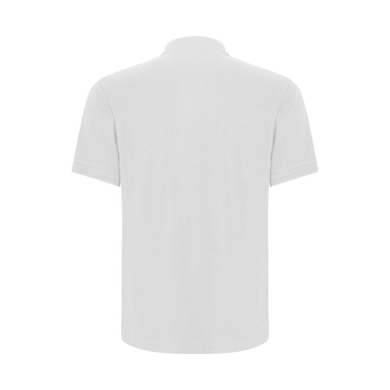 Polo publicitaire en coton avec poche 220 gr/m² - Baya White | pandacolach - 2