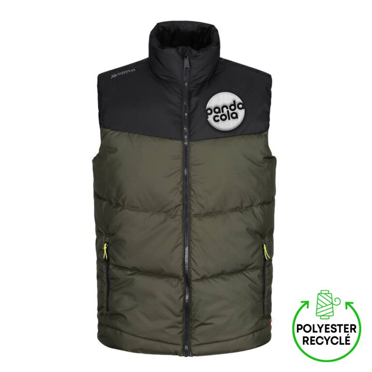 Bodywarmer matelassé personnalisable en polyester recyclé 75D - Pascal | Regatta Professional® | pandacolach