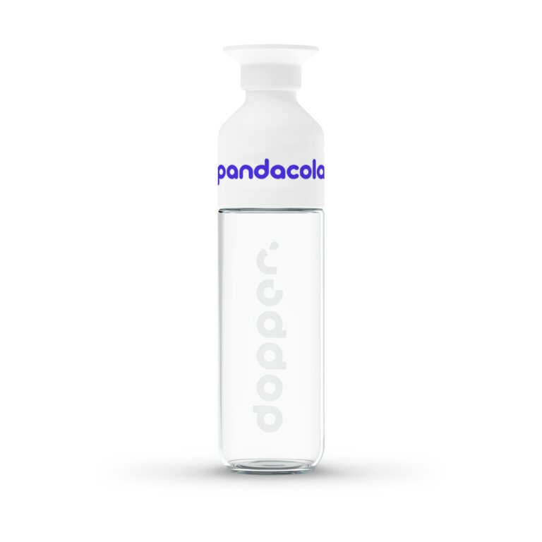Gourde personnalisable en verre borosilicate 400 ml | DOPPER® - Ligtu | pandacola
