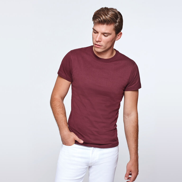 T-shirt publicitaire mixte col rond quadruple épaisseur 180 gr/m² - Saga | pandacolach - 2