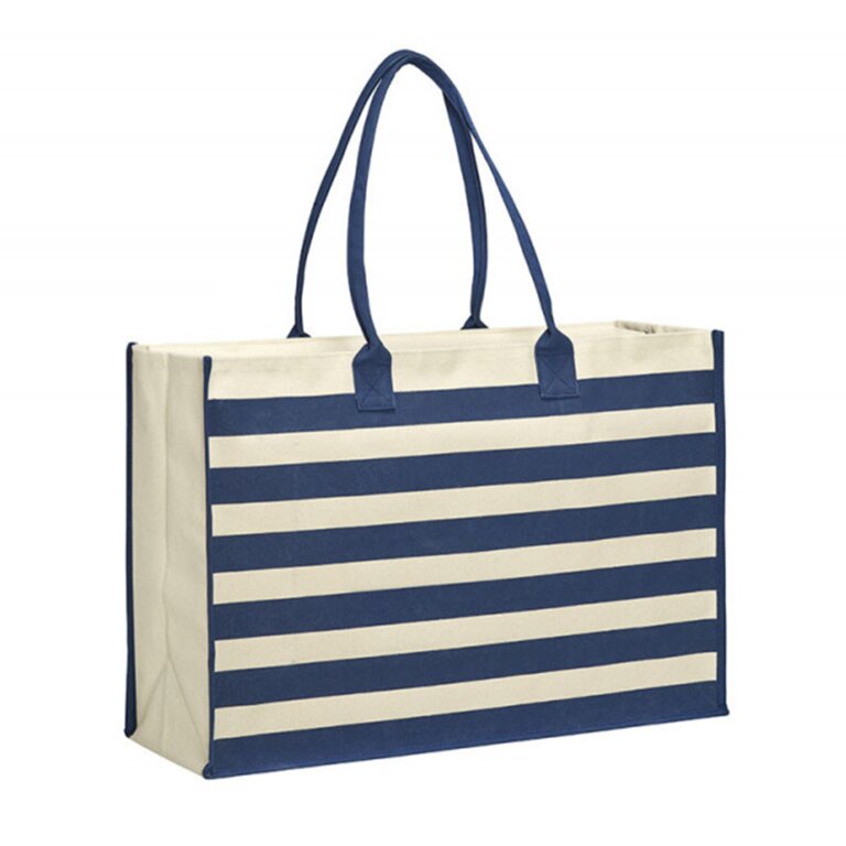 Sac personnalisable fond rigide en coton et canva 340 gr/m² - Balade | pandacolach