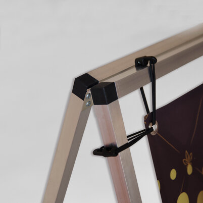 Barrière de stand personnalisée simple en PVC Pro 510g/m² enduit - Denzel | pandacolach - 2