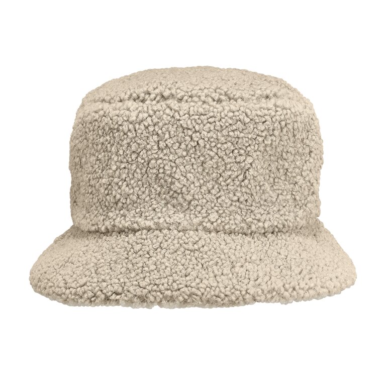 Bob personnalisé réversible en velours sherpa - Bucket 2in1 | pandacola - 1