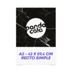 Affiche publicitaire en quadrichromie recto 135 gr/m² 59,4 x 42 cm - Oupa | pandacolach - thumb - 1