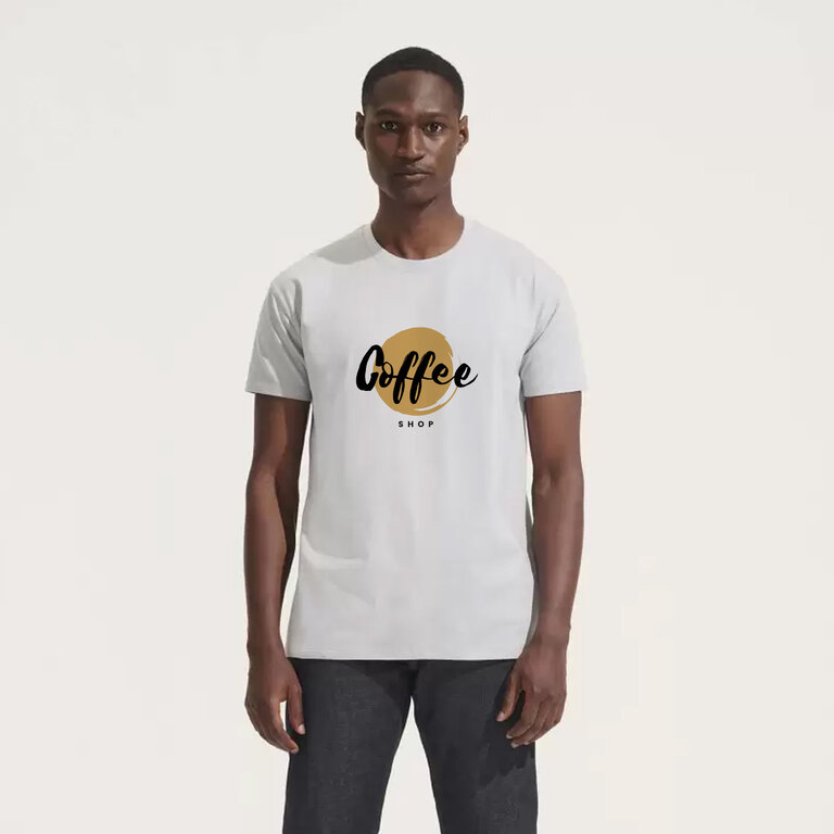 Tee-shirt personnalisable couleur homme 100% coton 190 gr/m² - Impérial | pandacolach - 1