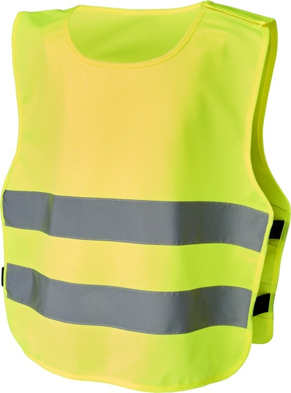 Gilet de sécurité personnalisé à velcro taille enfant 3-6 ans - Ralu | pandacolach