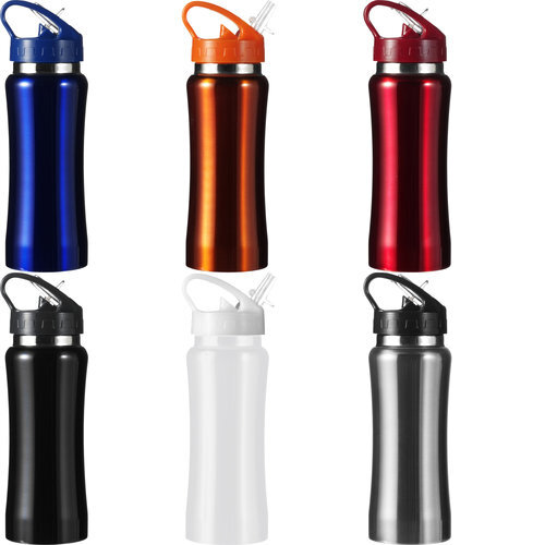 Gourde publicitaire en acier inoxydable avec bequet 600 ml - Harsh | pandacolach - 2