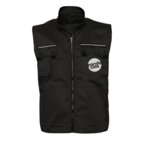 Bodywarmer workwear homme publicitaire 240 gr/m² - Zenith pro | pandacolach - thumb - 2