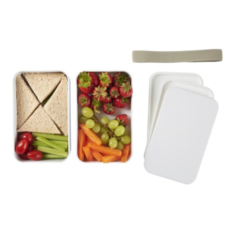 Exp. Rapide 5 j - Lunchbox personnalisable à deux compartiments 700 ml - Hutile | pandacolach - 1