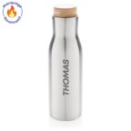 Bouteille isotherme personnalisable avec votre prénom avec couvercle en acier  - Clima | pandacolach - thumb - 2