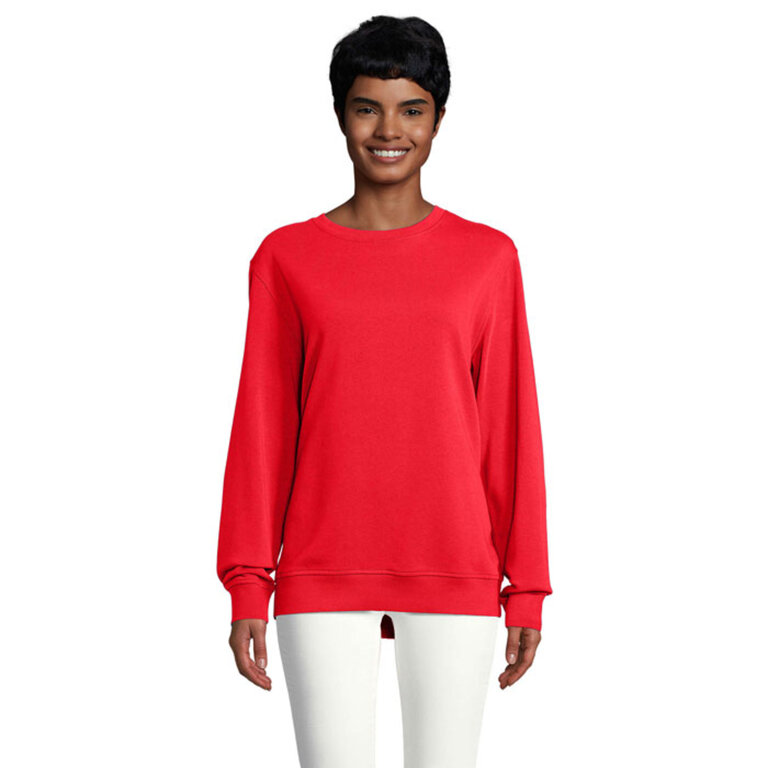 Sweat shirt publicitaire unisexe couleur en coton bio 280 gr/m² - Comet | pandacola