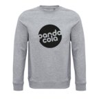 Sweat shirt publicitaire unisexe couleur en coton bio 280 gr/m² - Comet | pandacolach - thumb - 3