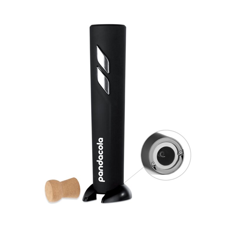 Tire-bouchon électrique personnalisable avec coupe-capsule - Fastop | pandacolach