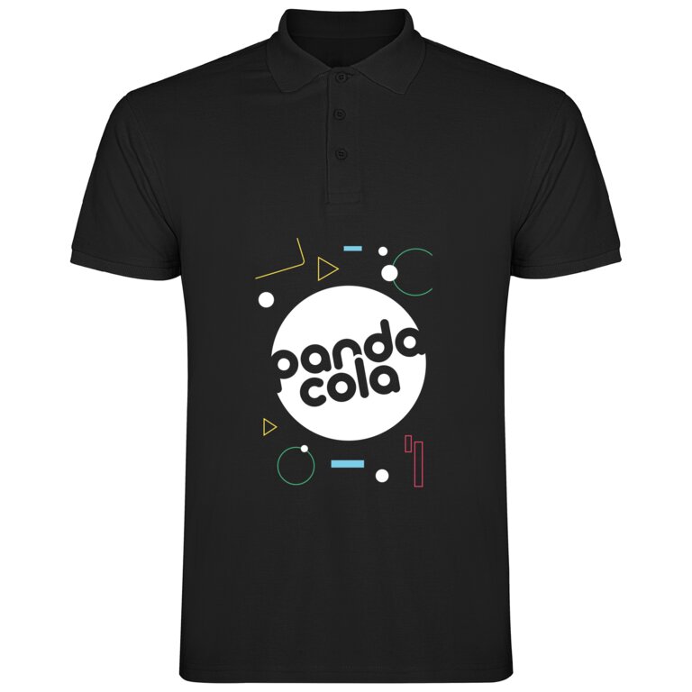 Polo publicitaire homme à manches courtes avec côtes 200 gr/m² - Handa | pandacolach