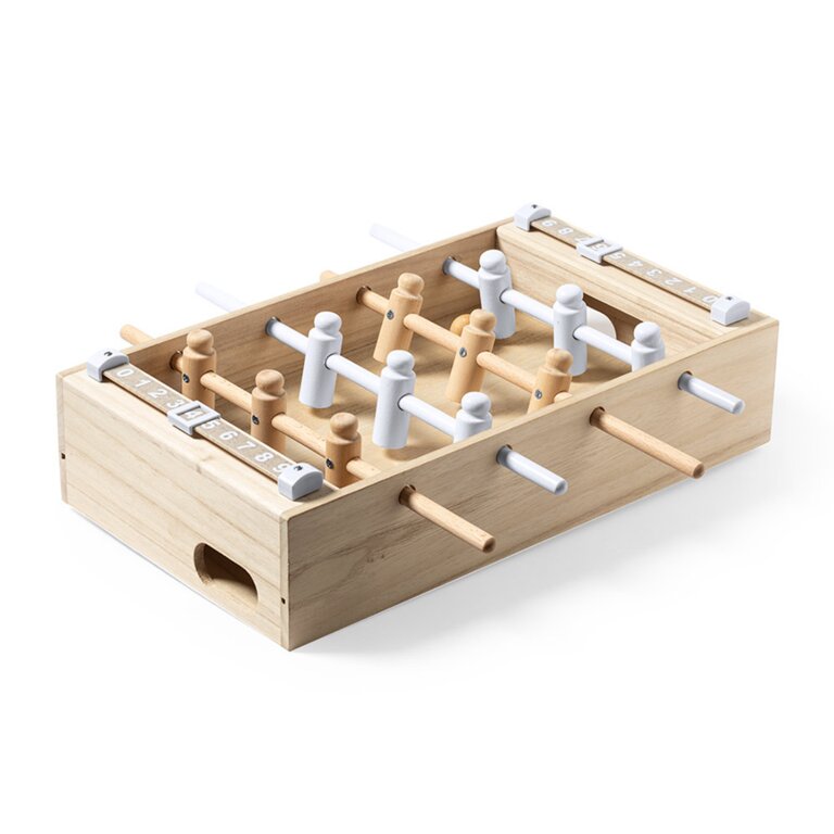 Mini babyfoot personnalisable en bois - Roulaite | pandacola