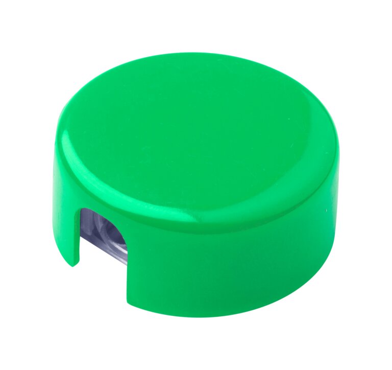 Taille-crayon personnalisé rond en plastique - Spiked | pandacolach