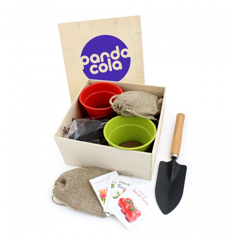 Box de jardinage personnalisable en bois - Bunny | pandacola