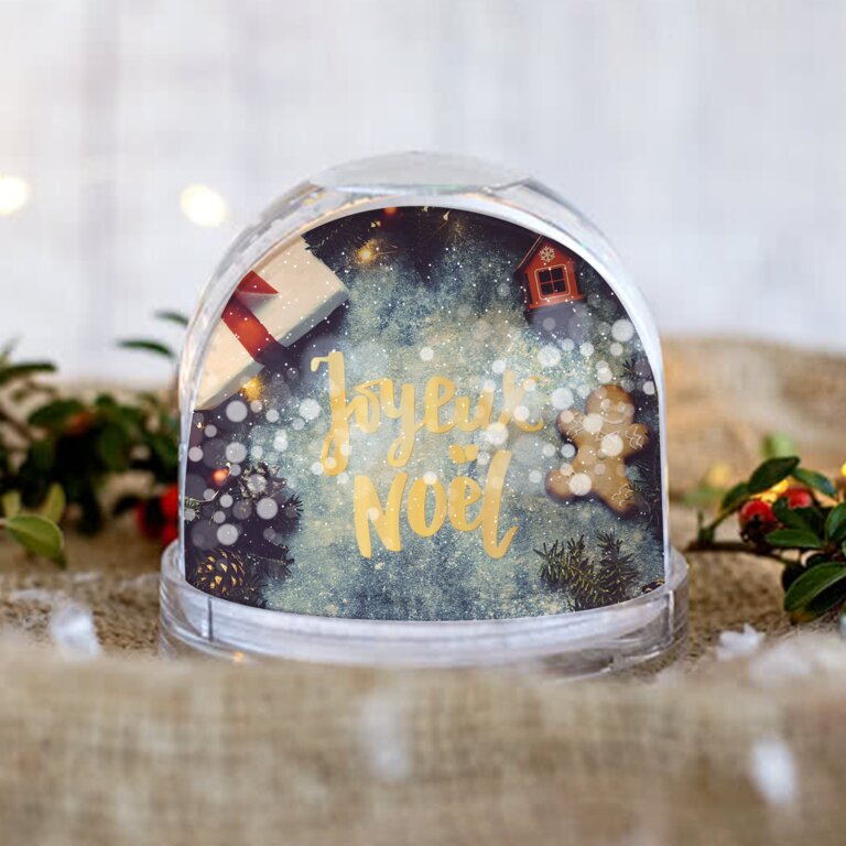 Boule à neige personnalisée - Snowi | pandacolach - 2