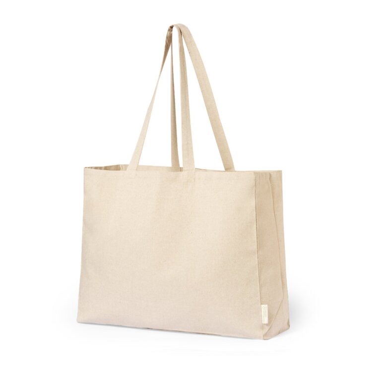 Sac shopping personnalisé en coton recyclé 240 gr/m² - Cyclo | pandacola