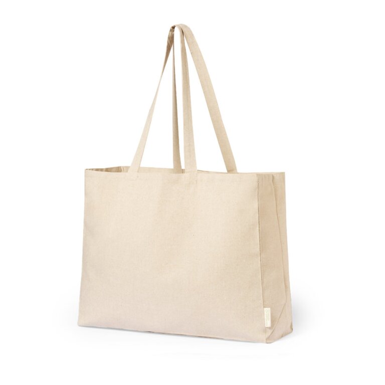 Sac shopping personnalisé en coton recyclé 240 gr/m² - Cyclo | pandacolach