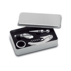 Set à vin personnalisé en métal 4 accessoires - Winory | pandacolach - thumb - 3