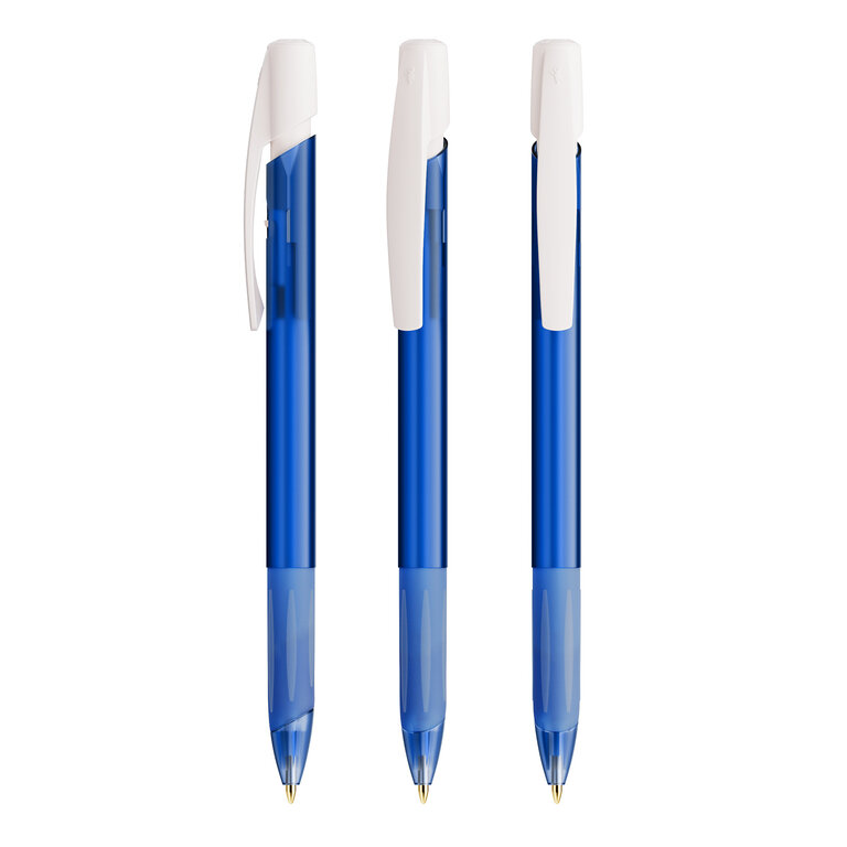 Stylo personnalisé BIC® - Media Clic Grip Frosted | pandacolach - 1