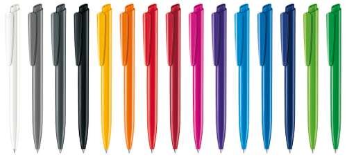 Stylo bille à bouton poussoir et corps brillant - Dart Polished | Senator® | pandacola - 2