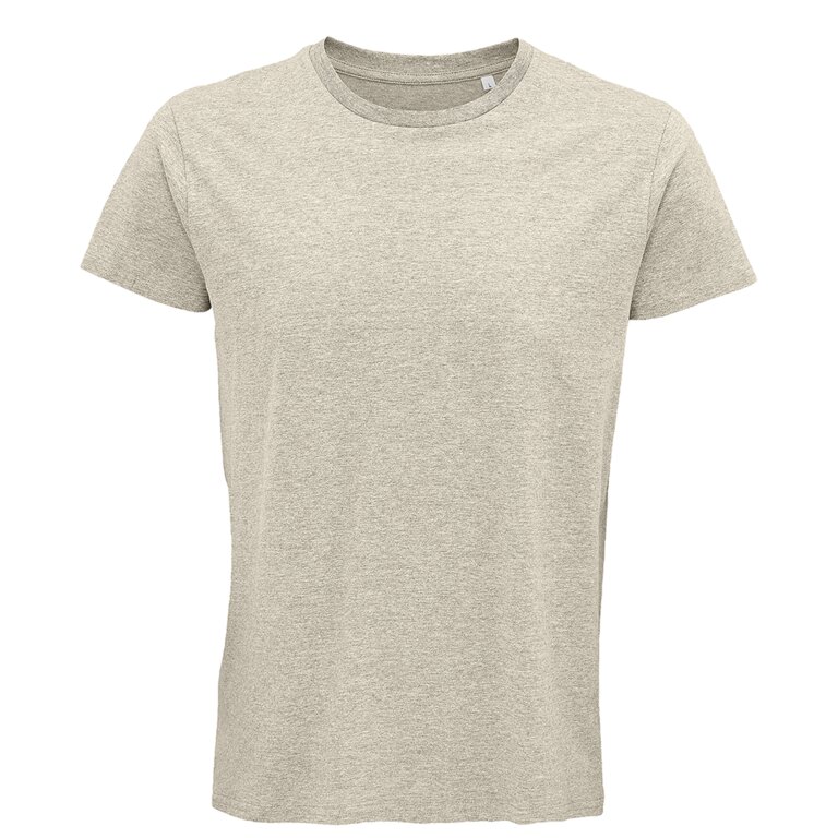 T-shirt personnalisable en coton bio 150 gr/m² - Crusader Couleur Chiné | pandacolach