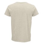 T-shirt personnalisable en coton bio 150 gr/m² - Crusader Couleur Chiné | pandacolach - thumb - 1
