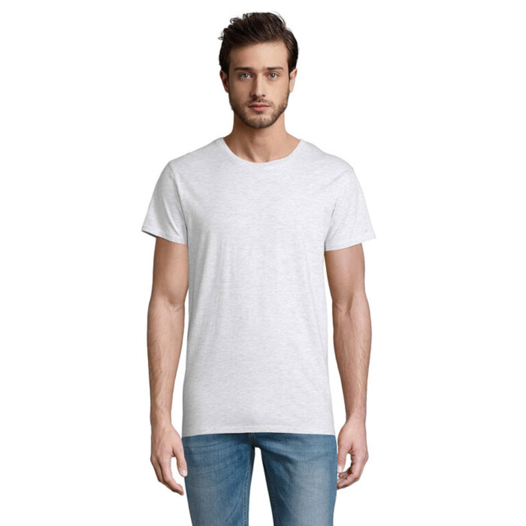 T-shirt personnalisable en coton bio 150 gr/m² - Crusader Couleur Chiné | pandacola