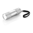 Lampe torche publicitaire aluminium 9 Leds blanches - Quattro | pandacola - thumb