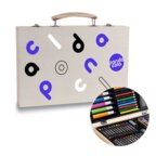 Mallette de coloriage et de peinture 66 pièces - Genio | pandacolach - thumb - 3