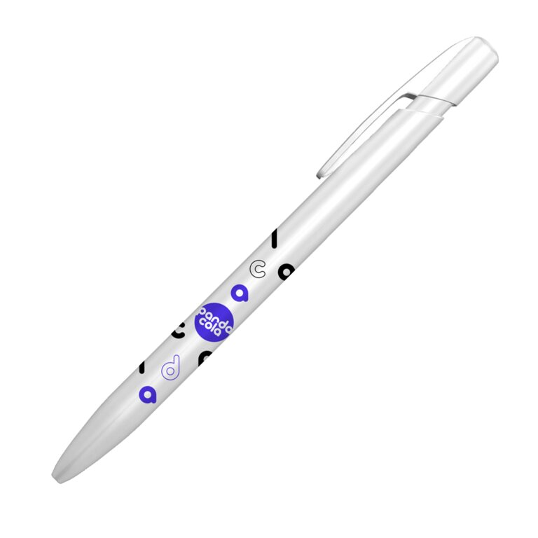 Stylo publicitaire Media Clic BIC® - Polished | pandacolach