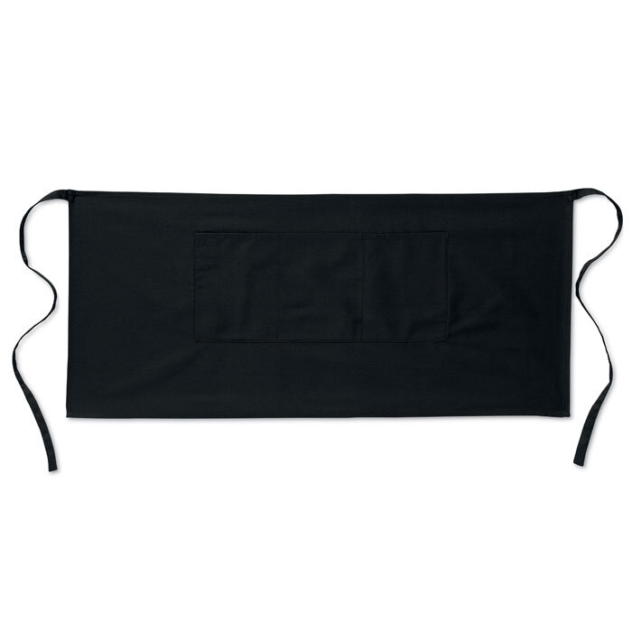 Tablier de cuisine court en polyester personnalisable - Jared | pandacolach