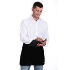 Tablier de cuisine court en polyester personnalisable - Jared | pandacolach - thumb - 1