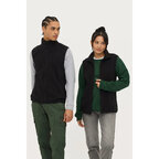 Veste personnalisée unisexe micro polaire zippée en polyester recyclé 280 gr/m² - Factor | pandacola - thumb