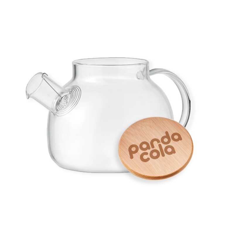 Théière personnalisée en verre 850 mL - Munnar | pandacolach