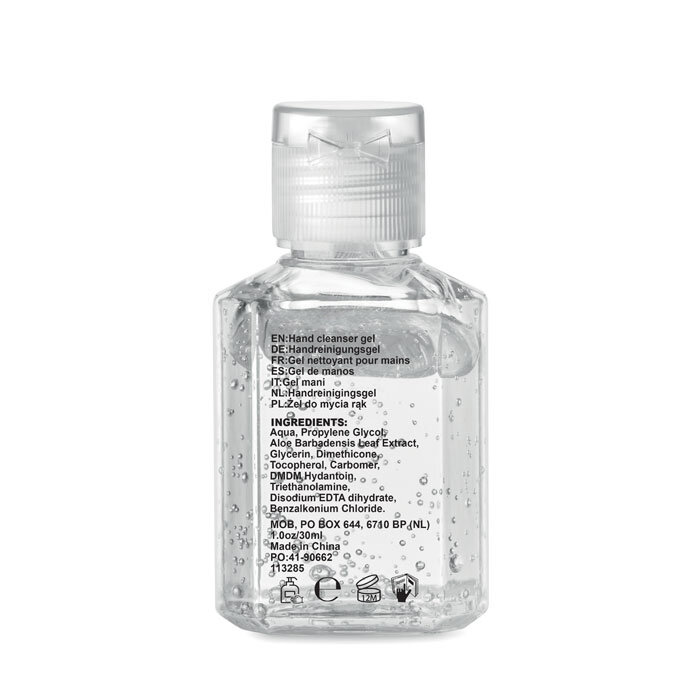 Gel nettoyant personnalisable pour les mains rechargeable 30 ml sans alcool - Norka | pandacolach - 2