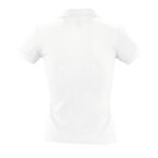 Polo publicitaire blanc femme coton peigné 210 gr/m² - People | pandacola - thumb - 1