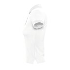 Polo publicitaire blanc femme coton peigné 210 gr/m² - People | pandacola - thumb - 2